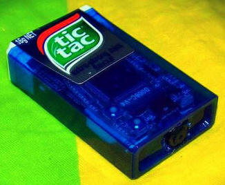 tic tac box with 808 #8 and battery